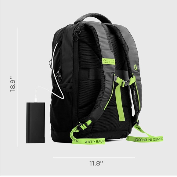 NWT ARTIX Laptop Travel Backpack - Picture 4 of 12